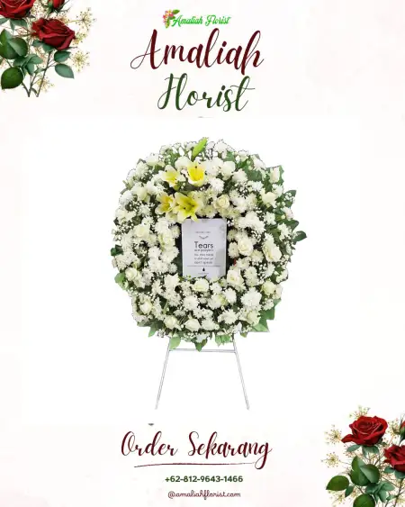 Krans Bunga Duka kaliwedi